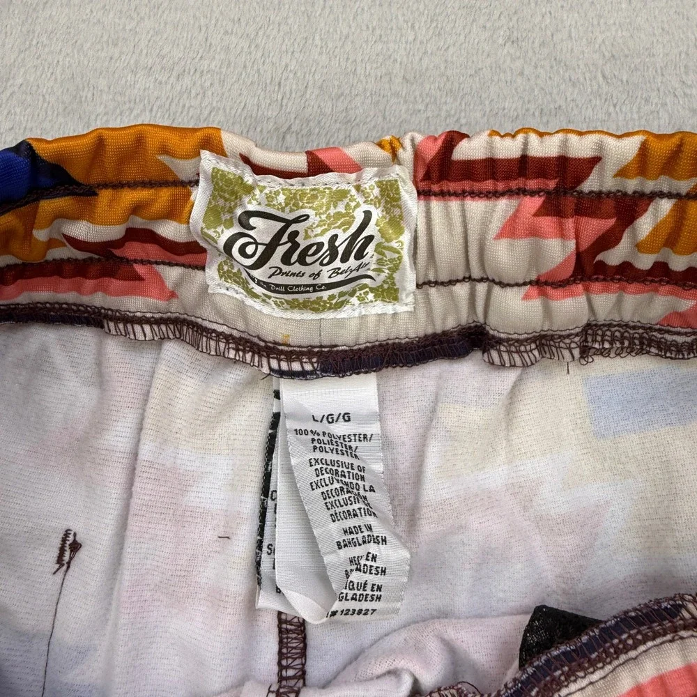 Fresh Prints of Bel-Air Pants Mens Large‎ Joggers Southwestern Geometric Urban